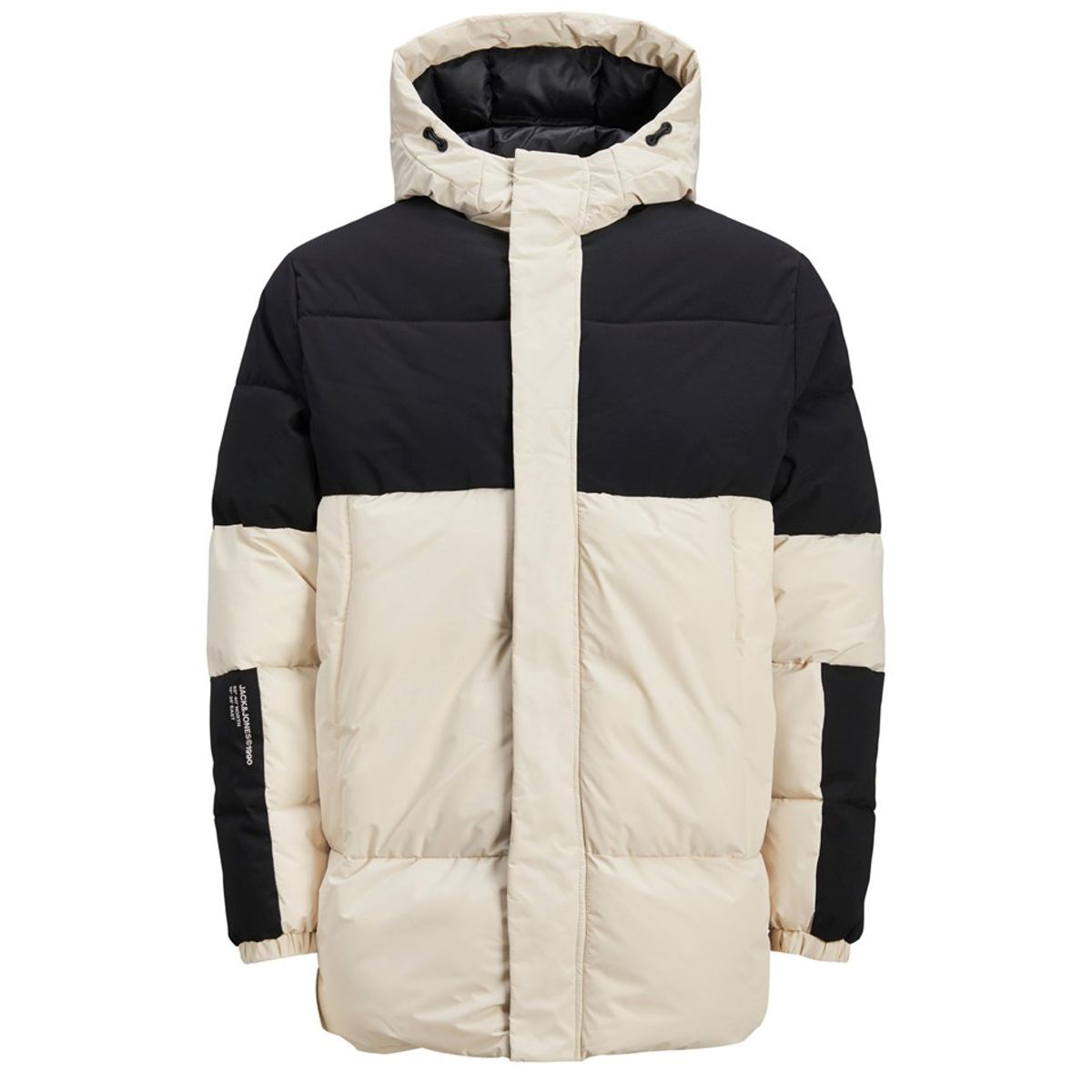 Jack & Jones overgangsjakke, Force Puffer, sand - 188 - L