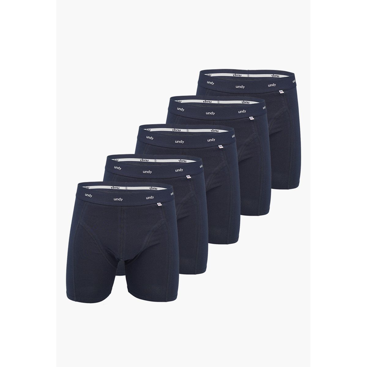 5-pak marineblå Tech boxerbriefs