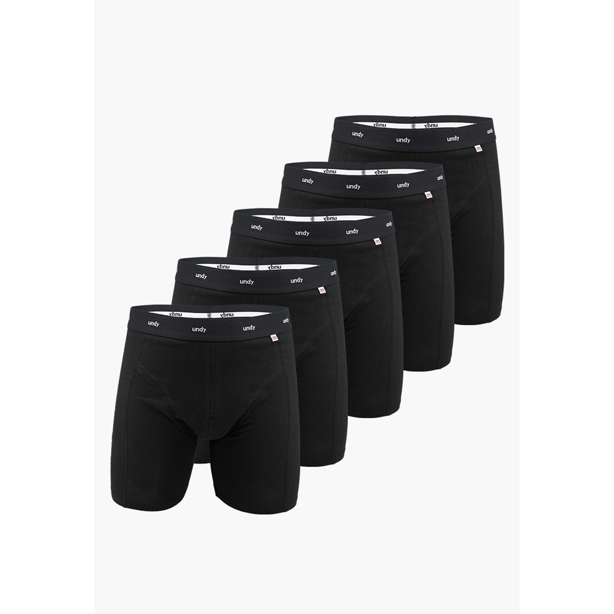 5-pak sort Tech boxerbriefs