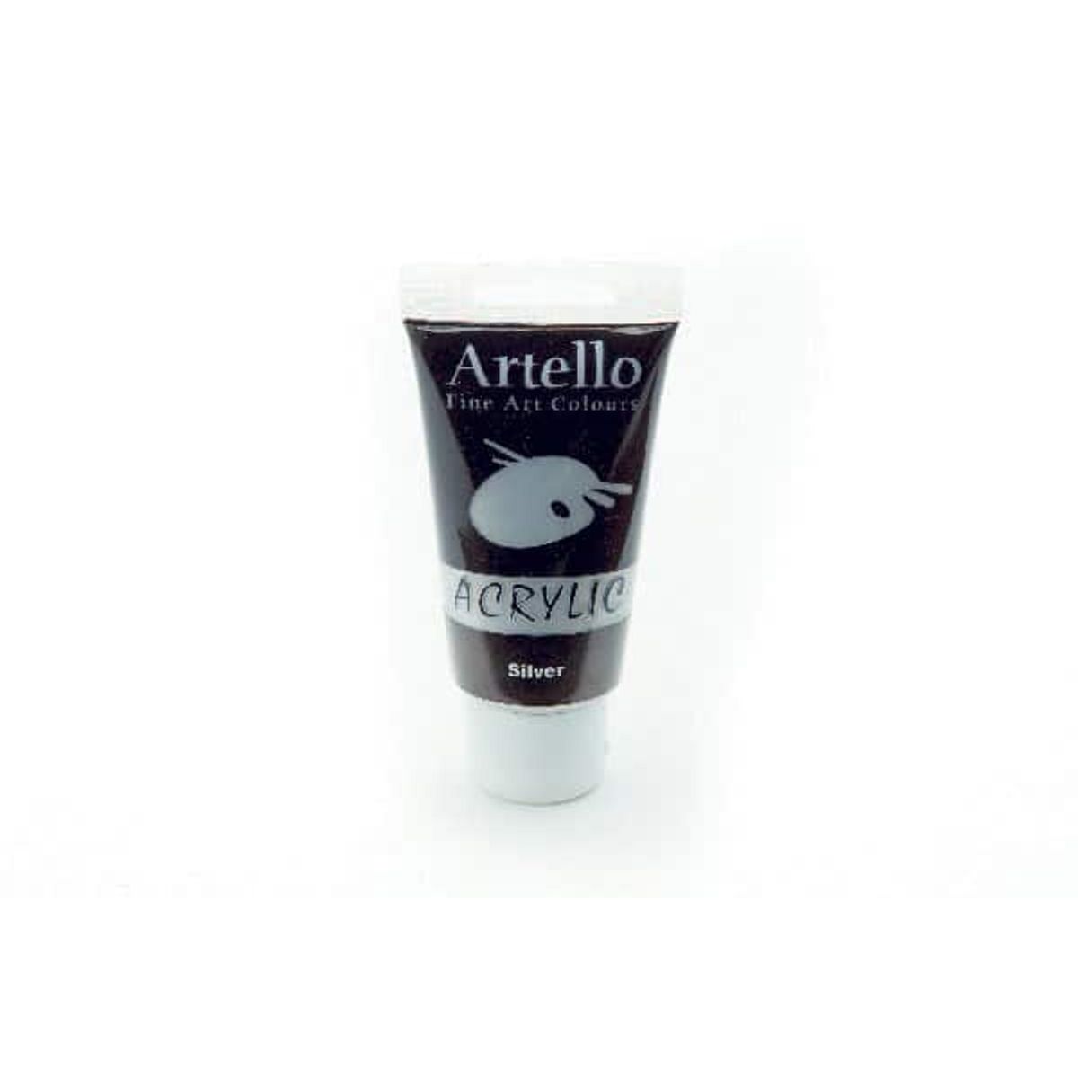 Artello Akrylmaling Sølv 75ml