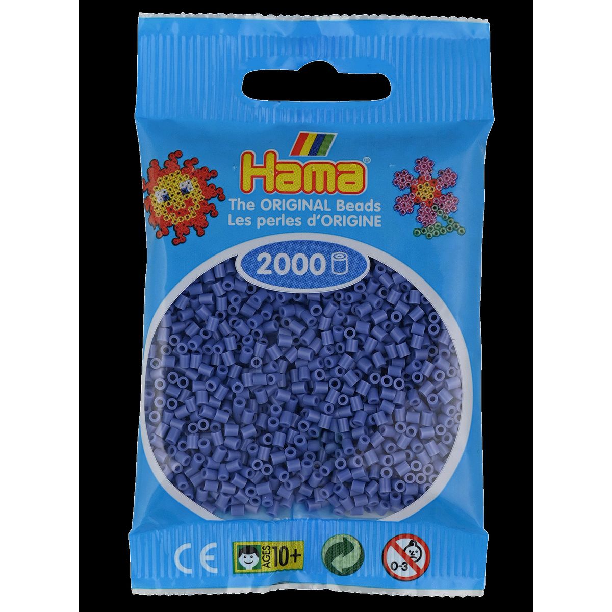 Hama Mini Perler 2.000 stk lavendel - Mini (501-107)