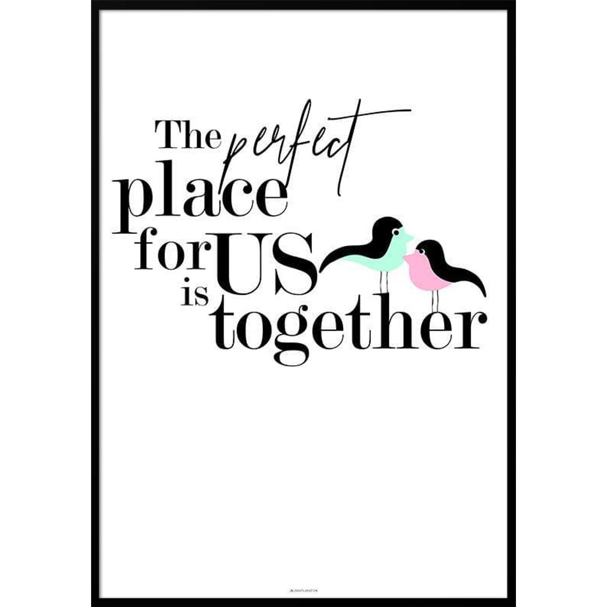 The perfect place - Birds plakat