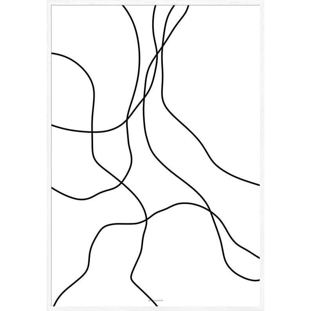 Lines - grafisk plakat