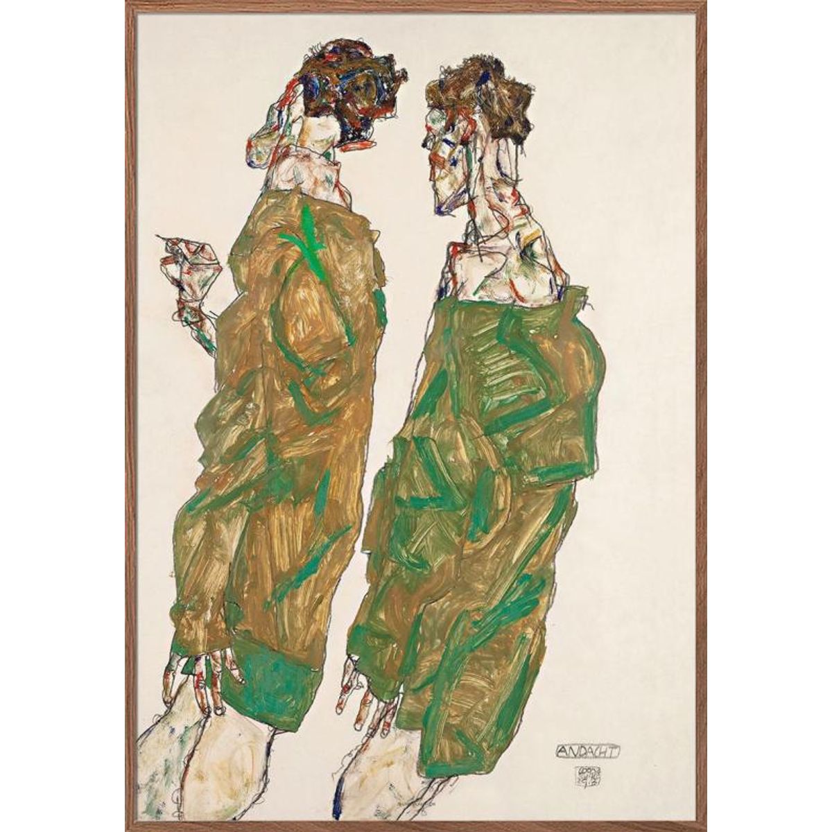 Egon Schiele - Devotion