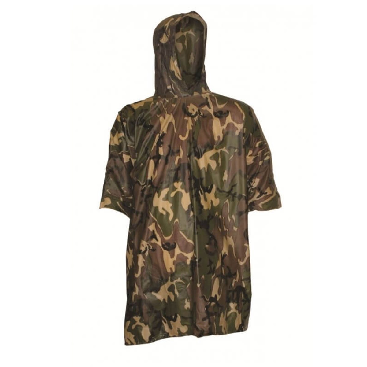 Camouflage Poncho Highlander unisex vandtæt slidstærk