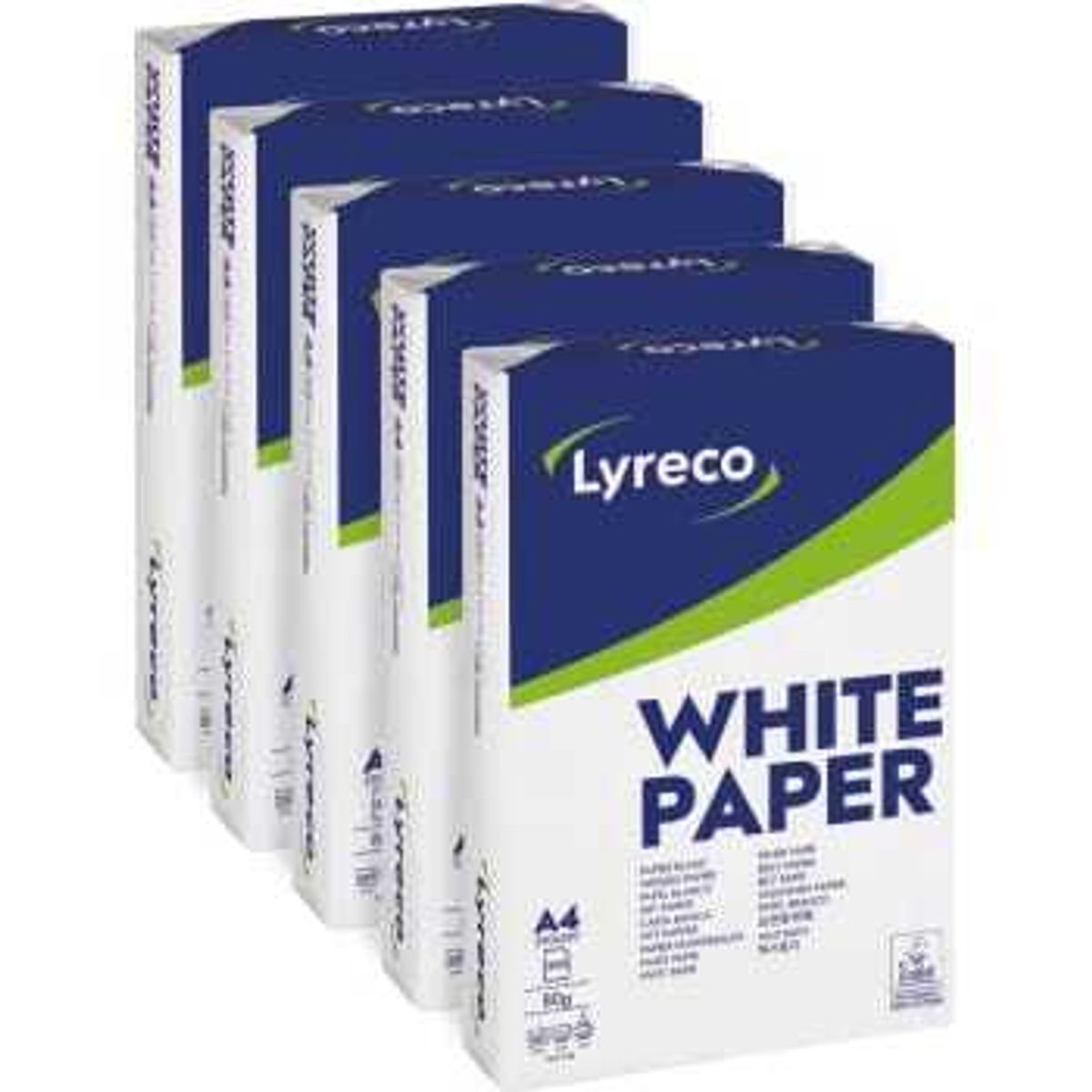 Lyreco Printerpapir a4 80g 5x500ark