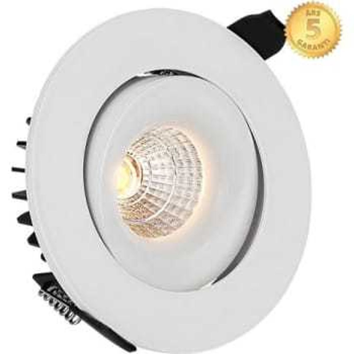 All-Light Downlight Moon LED 12W 830, 36°, med kip, hvid m/dæmpbar driver