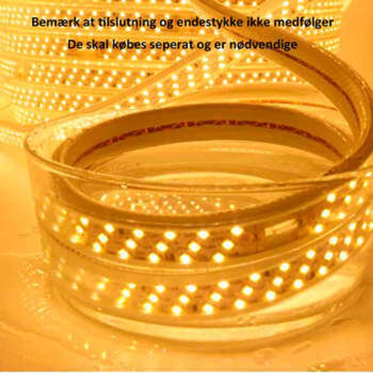 All-Light LED strip 230V 9W 3000K, 50M, 17x7 mm, IP67