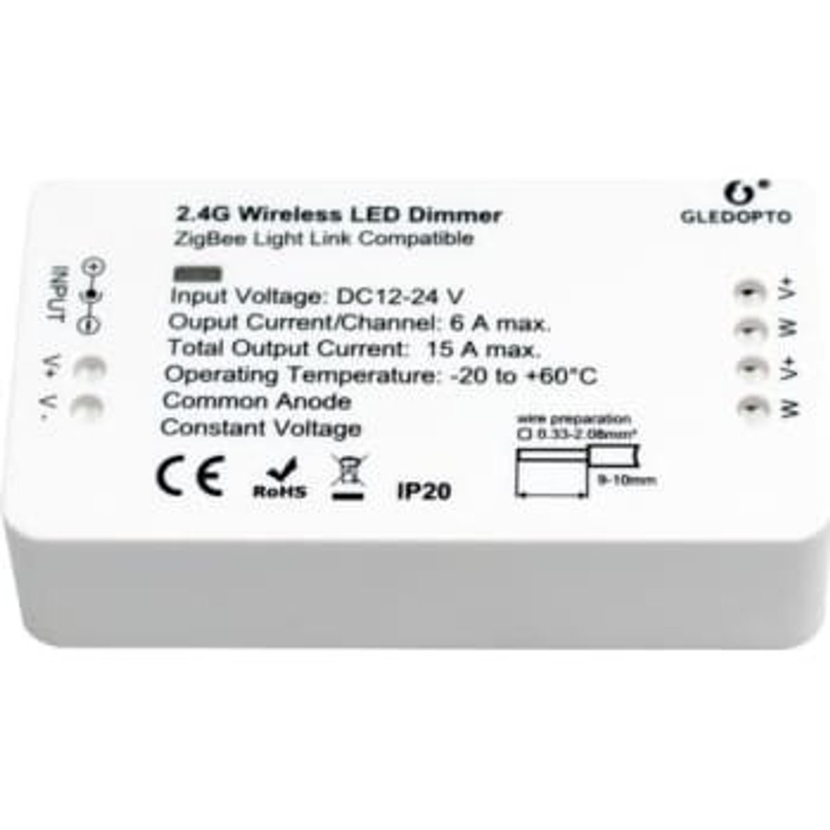 All-Light Zigbee d&aelig;mper 12/24v 12a