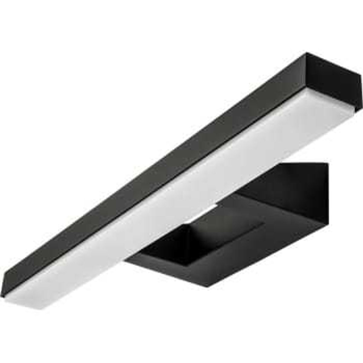 SG Armaturen Vægarmatur View LED 16W 2700K, sort