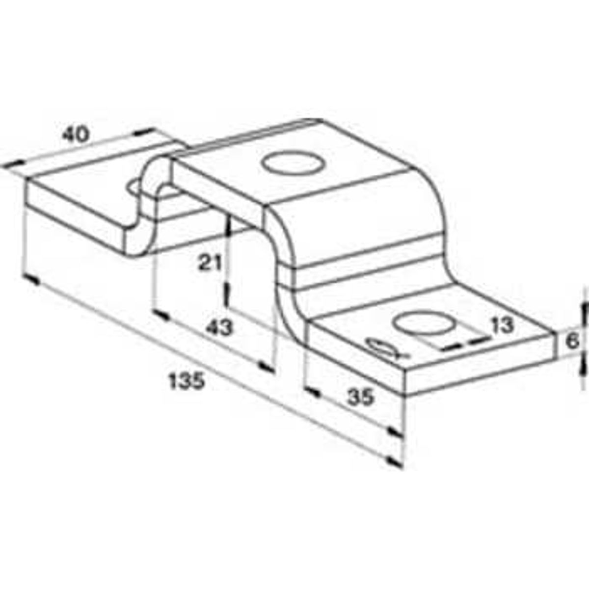 Fischer Samontec FUS 41/41/2,5 mm montageskinne 6 meter