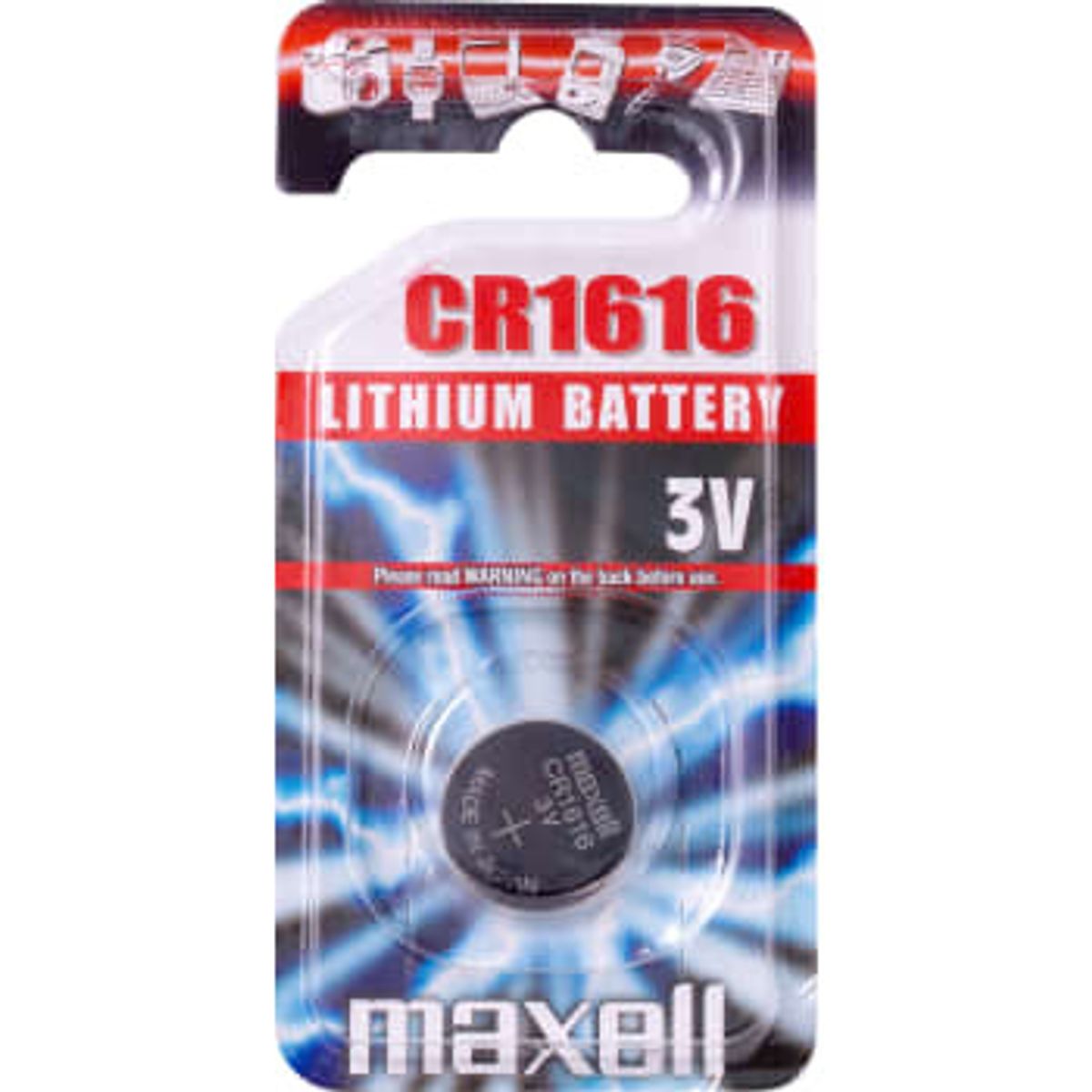 Maxell Batteri lithium cr1616 3v 1stk