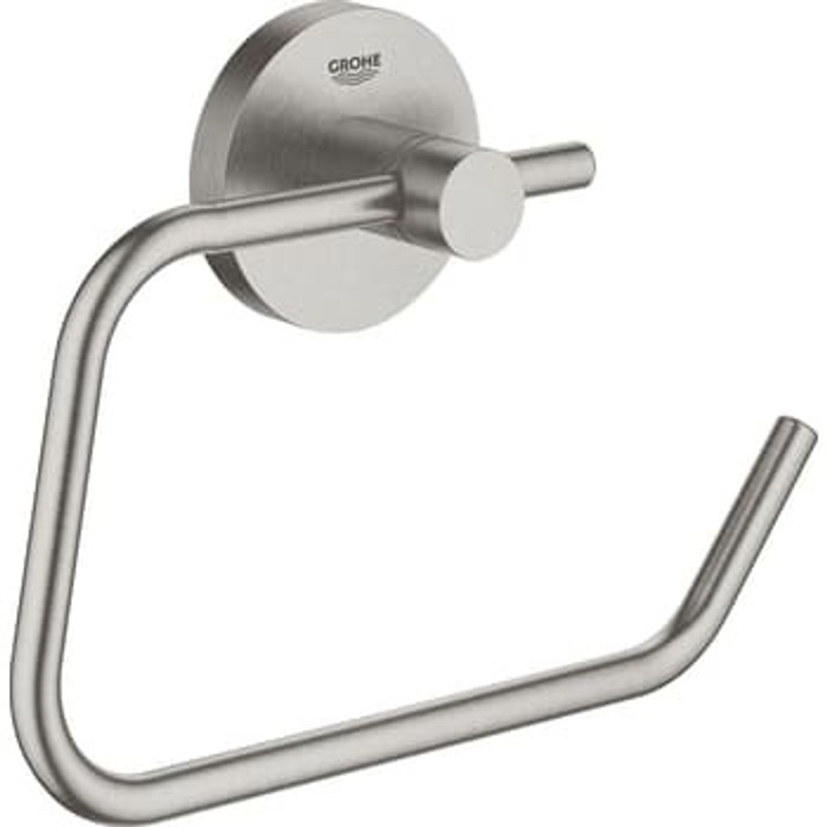 Grohe EssentialsPapirholder, Supersteel uden låg