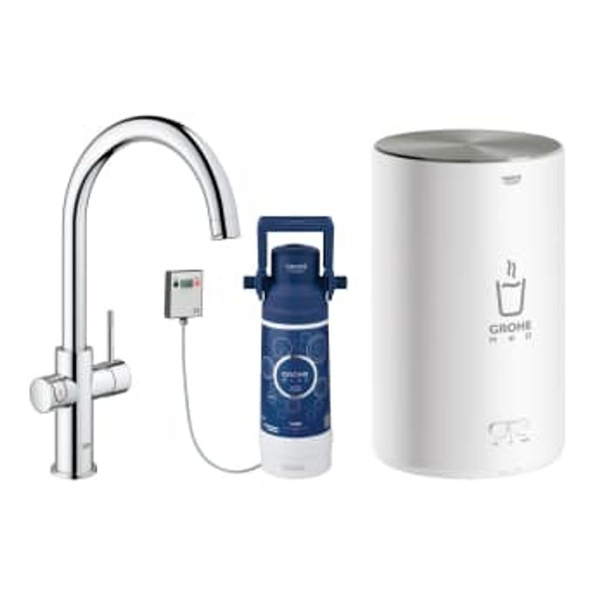 Grohe GROHE Red Duo Køkkenarmatur og kedel, M-Size