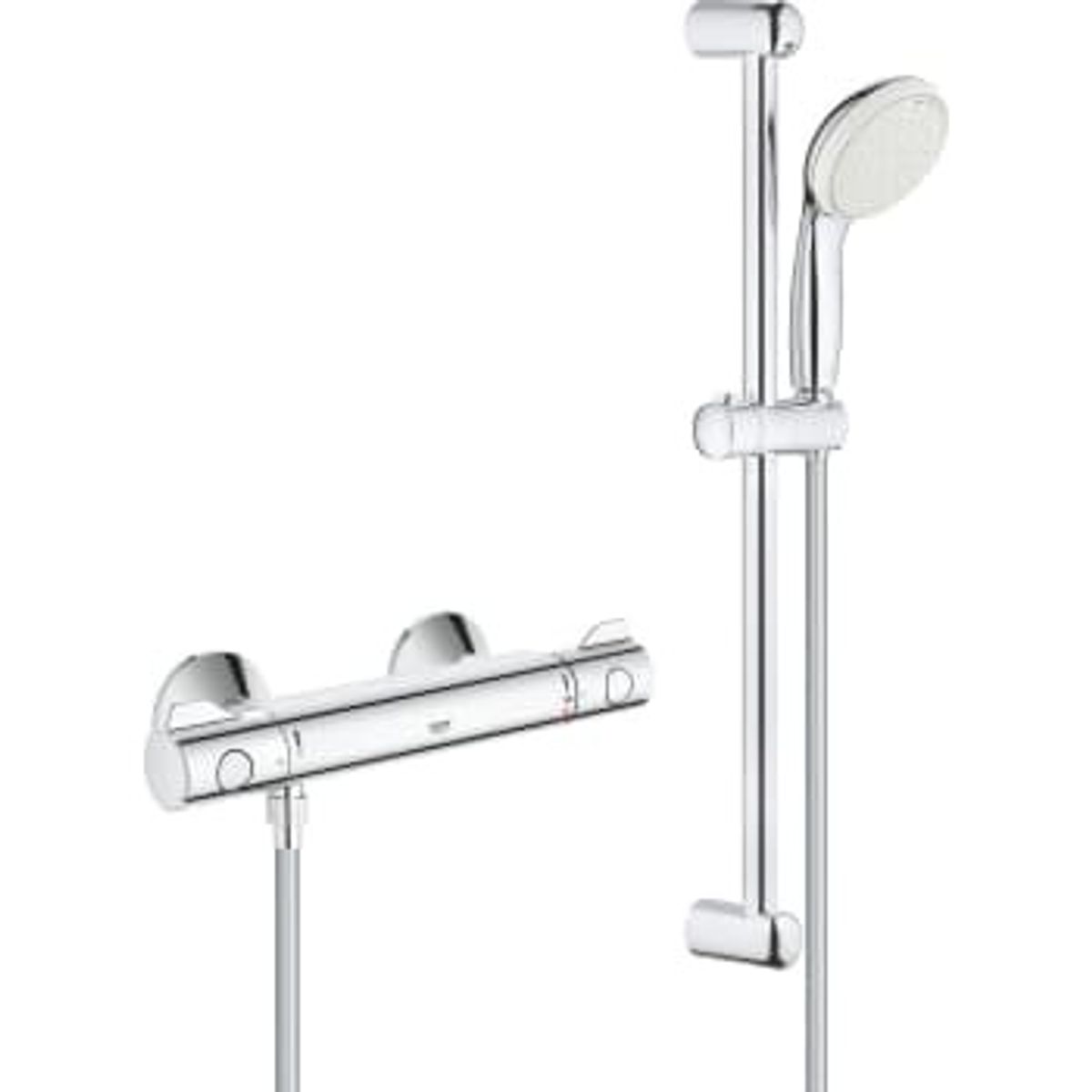 Grohe GRT 800 termostat + brusesæt 600 mm