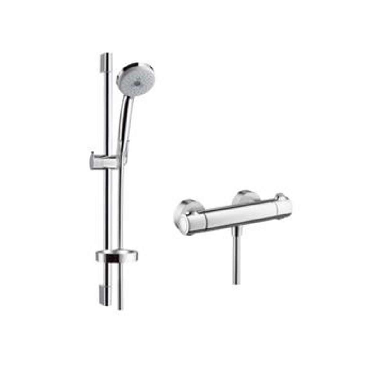 hansgrohe Croma 100 Brusersæt Multi m/Ecostat Comfort termostat