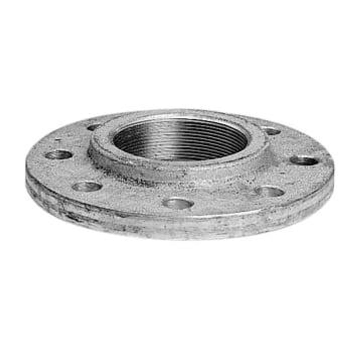 4 Galvaniseret gevindflange P250GH EN1092-1 PN10-40