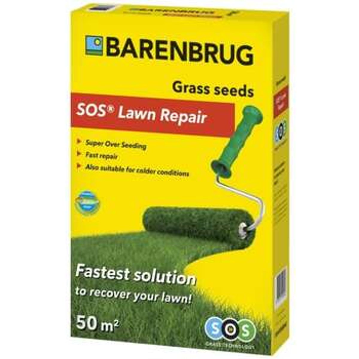 Barenbrug SOS Lawn Repair græsfrø, 1 kg