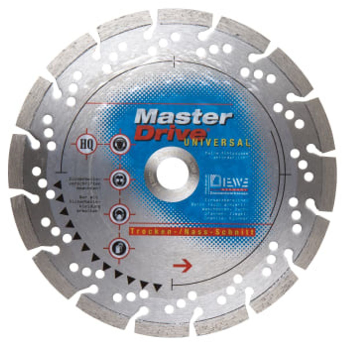 MASTER DRIVE diamantklinge, 125/22,2 mm