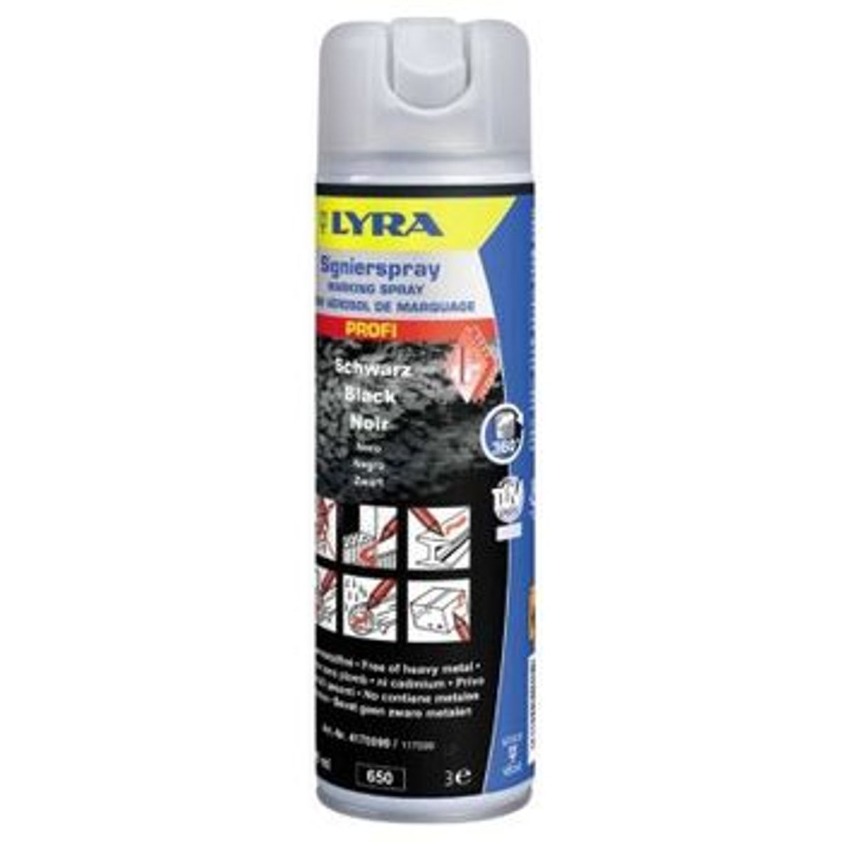 Tajima Trading Lyra markeringsspray sort