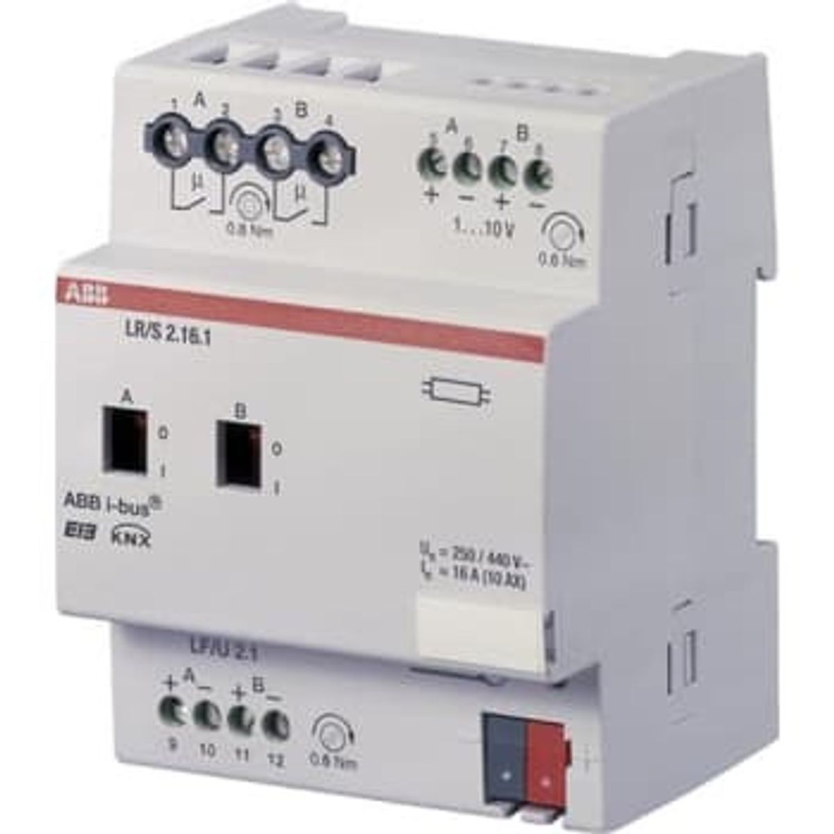 ABB KNX 1-10V Lysreguleringsaktuator 2 Kanal 16A mdrc LR/S2.16.1