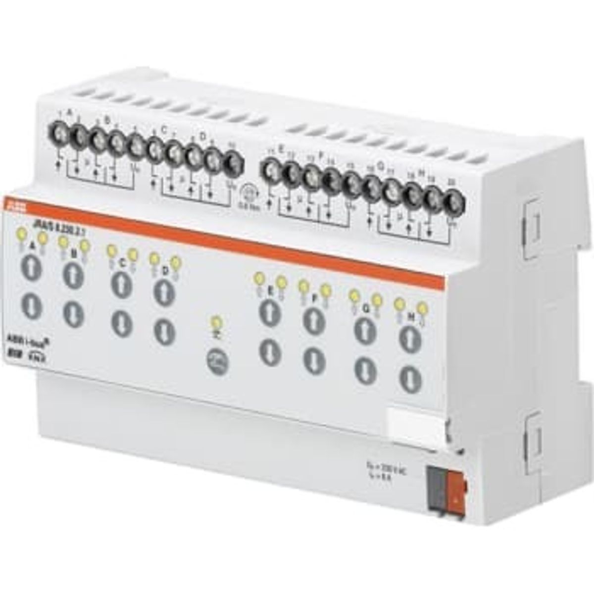 ABB KNX Persienneaktuator 8-Kanal 230V AC mdrc JRA/S 8.230.2.1