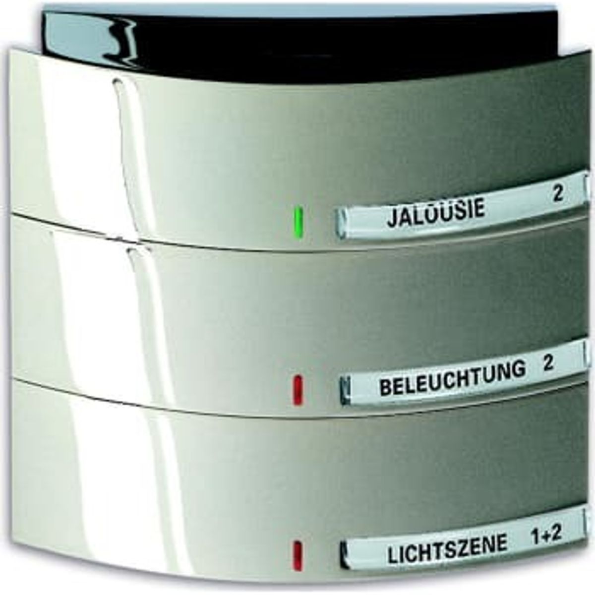 ABB KNX Triton Betjeningselement 3/6-tryk champagne