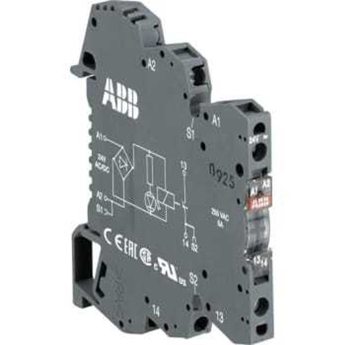 ABB Rel&aelig; rb121-24v dc 1p (10 stk)