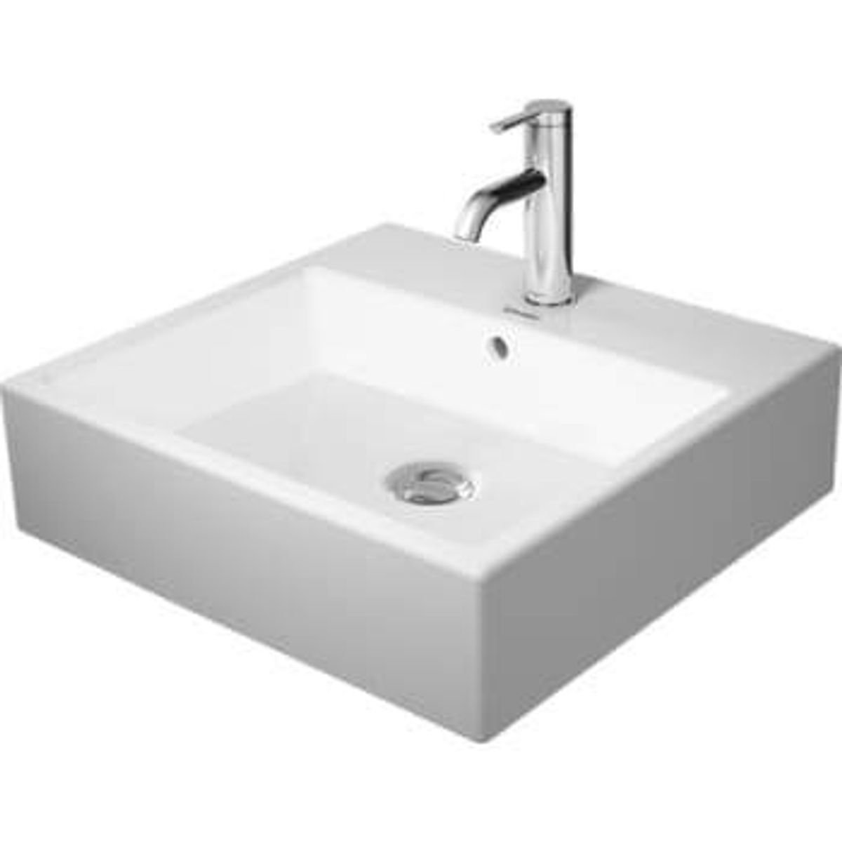 Duravit vero air vask 50x47cm uden hanehul med overløb