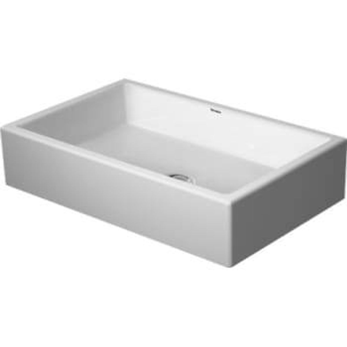 Duravit vero air bowle til bord 60x38cm uden hanehul og overløb