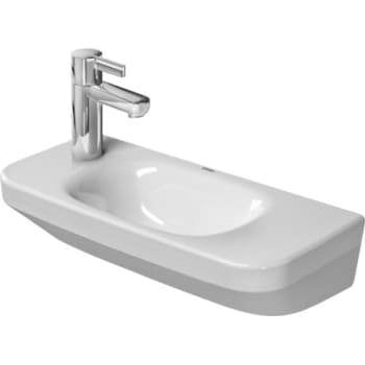 Duravit Durastyle vask 50 x 22 cm hanehul højre uden overløb