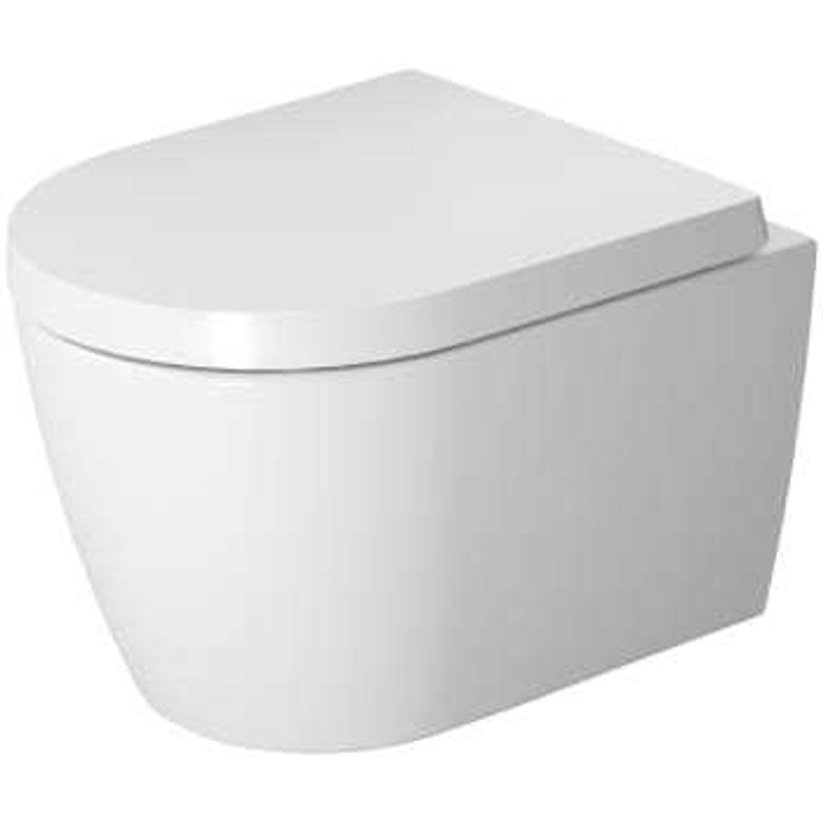 DURAVIT Me by Starck compact vægtoilet wondergliss u/sæde