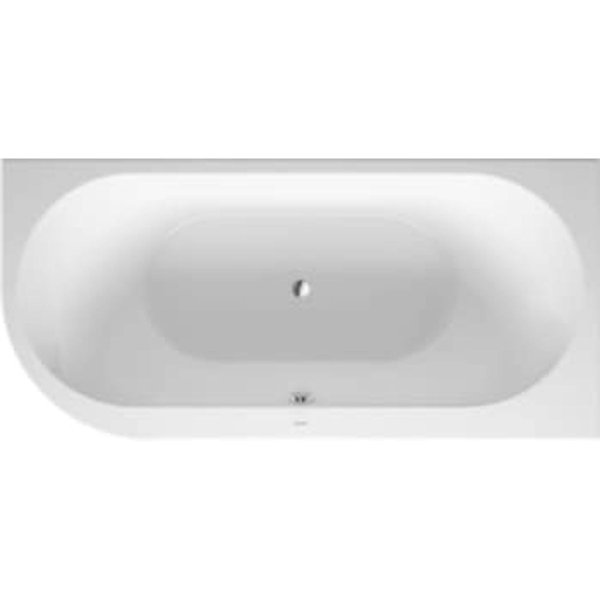 Duravit Darling new badekar 1900 x 900 mm med integreret panel