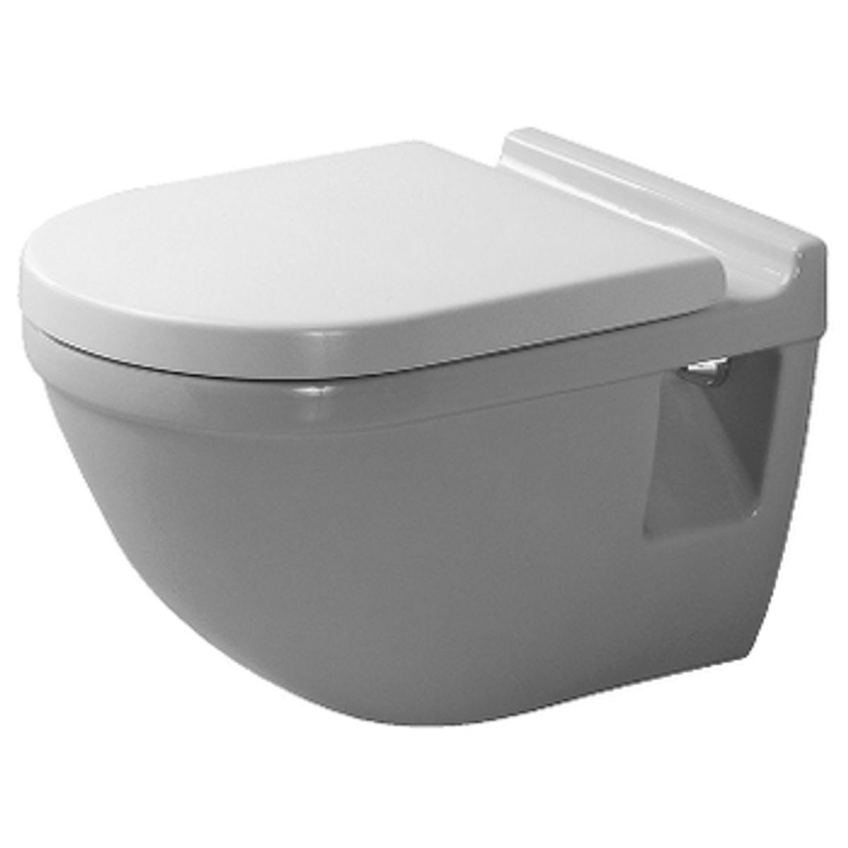 Duravit Starck 3 væghængt toilet i hvid - 540x360 mm.