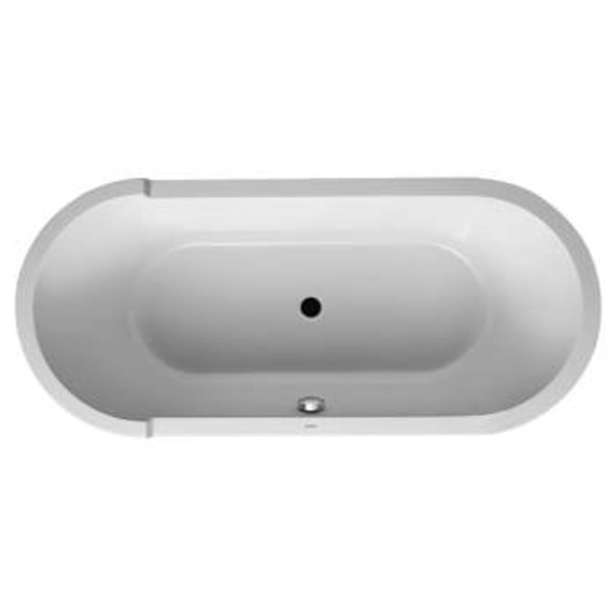 Duravit Starck ovalt badekar 180 x 80 cm fritstående