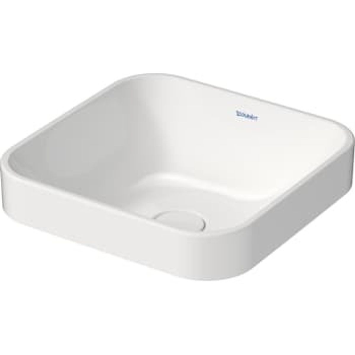 Duravit Happy D.2. Plus bowle uden hanehul 400x400mm, hvid