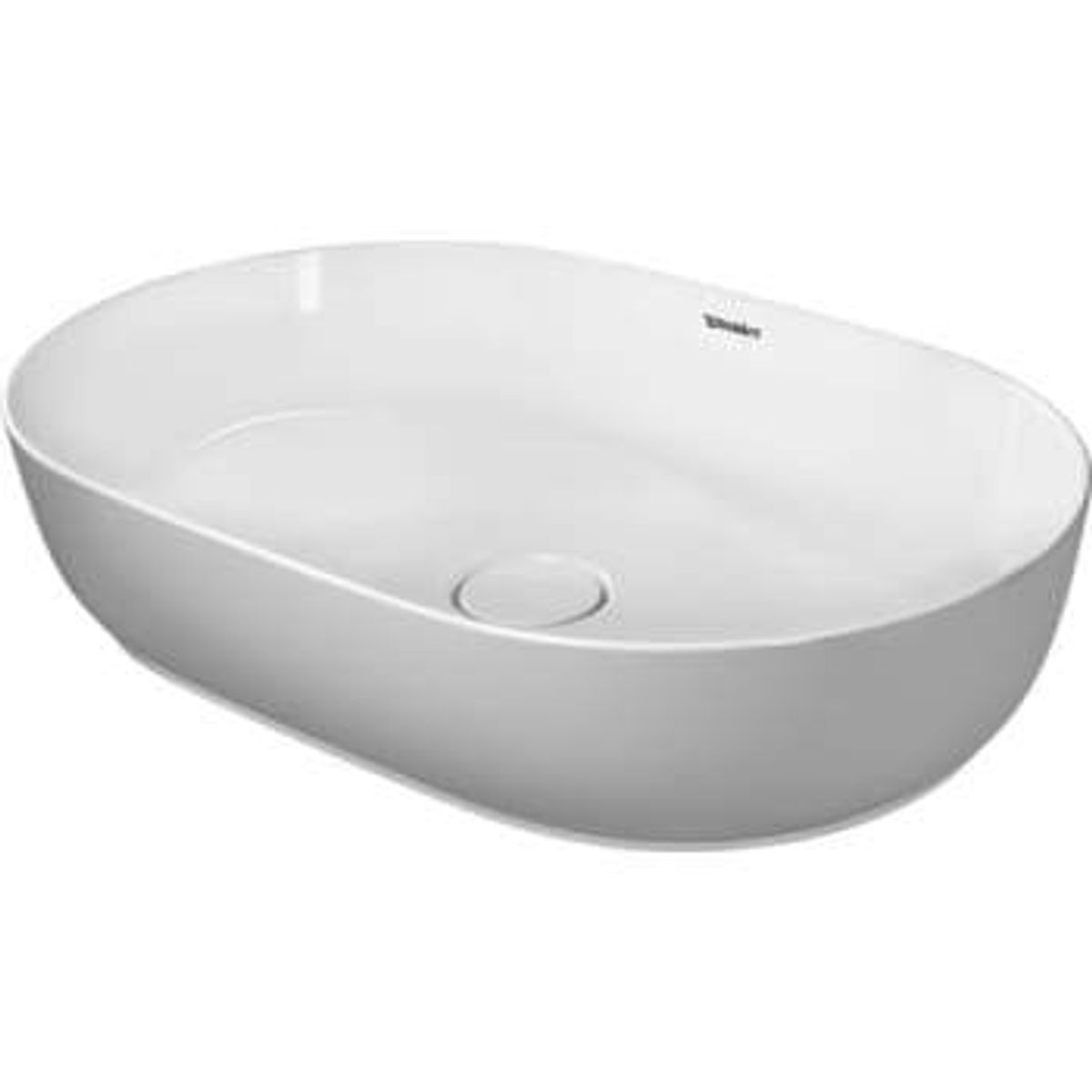 Duravit Luv bowle 60x40cm uden hanehul og overløb med wondergliss