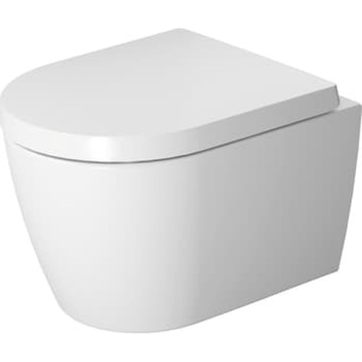 Duravit Me by Starck compact rimless vægtoilet hvid mat, WG