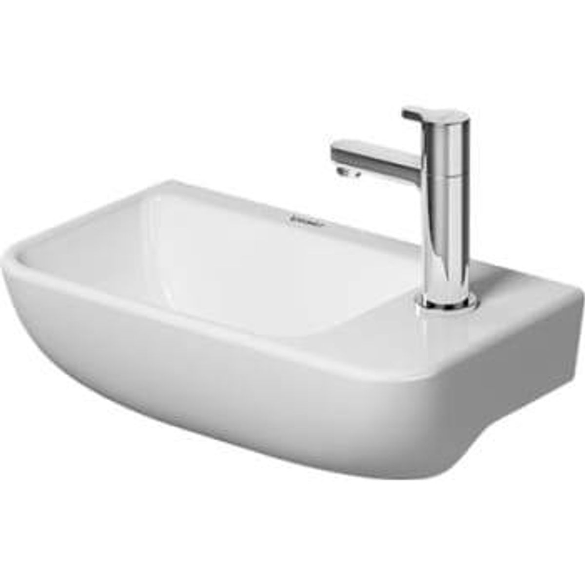 Duravit ME by Starck vask 400x220mm med hanehul i højre side