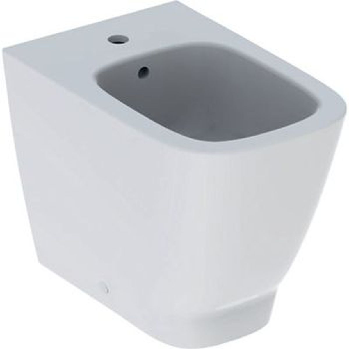 Geberit smyle square gulvstående bidet, hvid