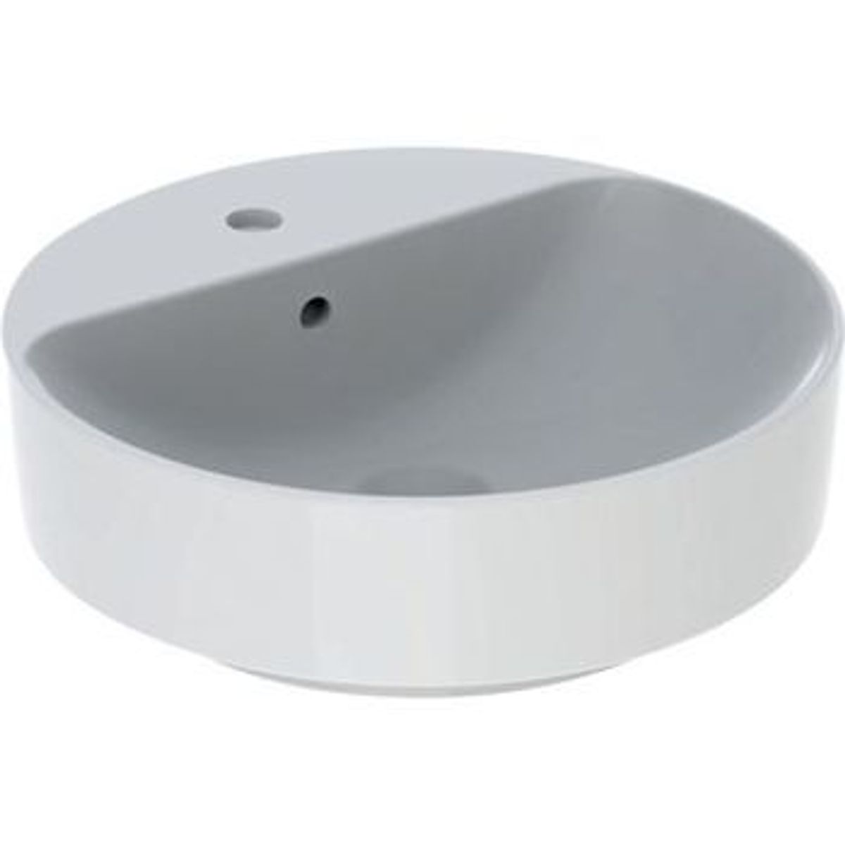 Geberit variform vask t/bordmont. d45cm, hvid kt