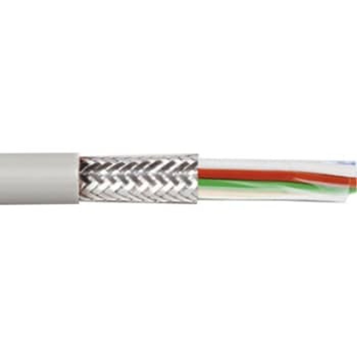 MTO Multikabel LI2YCH 2x2x0,5 mm² skærmet halogenfri