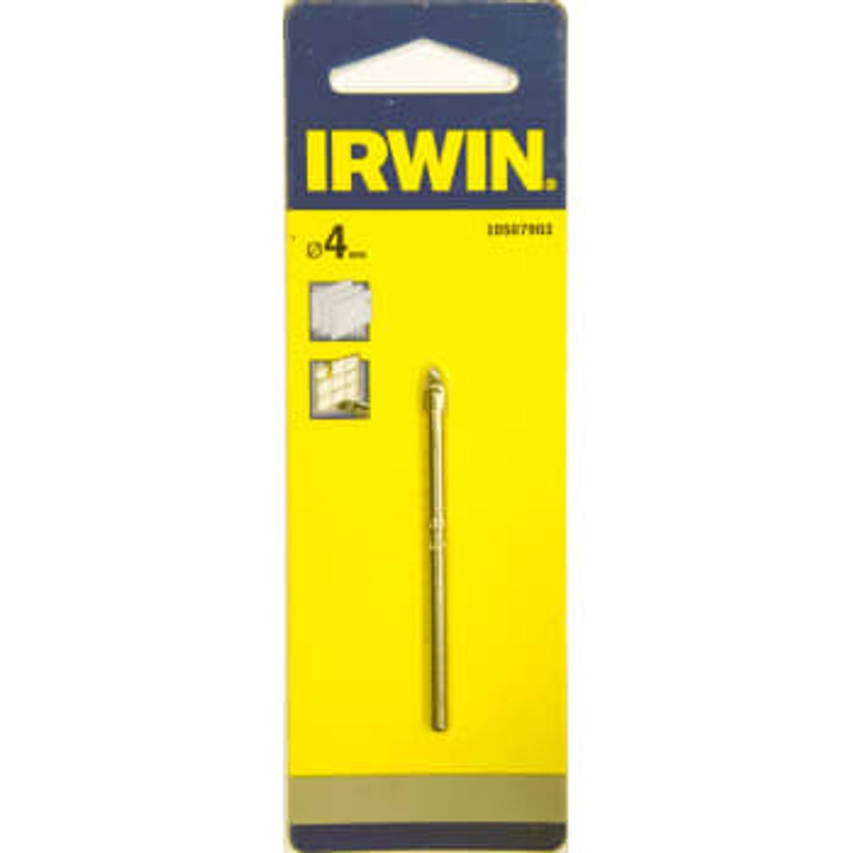 Irwin glas- og flisebor, 4 mm