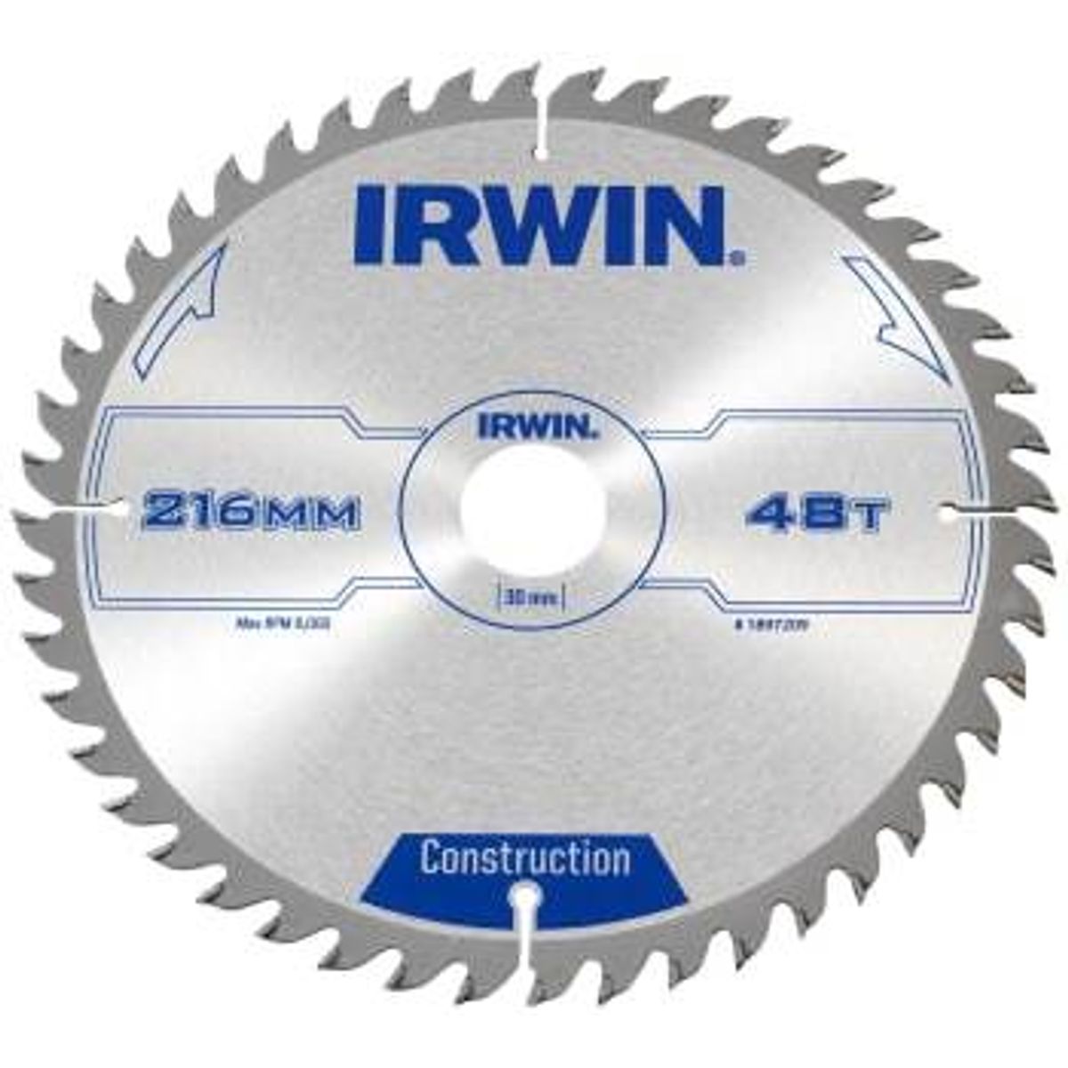 IRWIN rundsavklinge 48td ø216/30 2.5