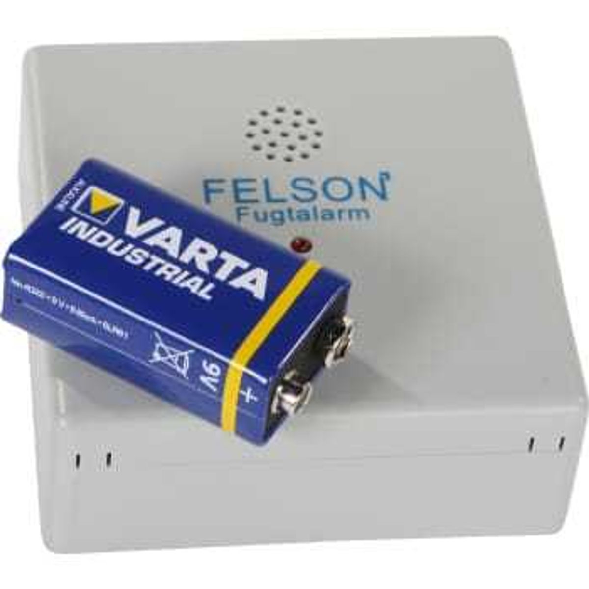 Felson Fugtmelder/fugtalarm med 9V batteri