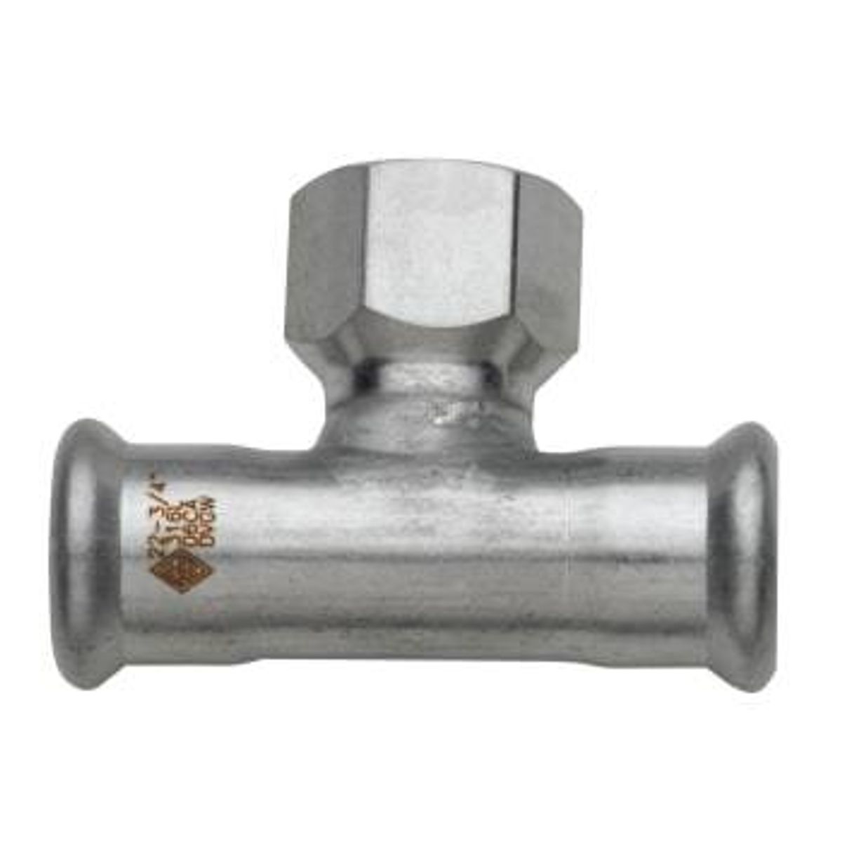 Turbopress 54x3/4"x54mm turbo inox tee mf