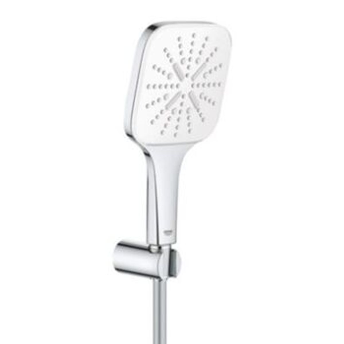 Grohe - EDI Rainshower SmartActive 130 Cube, Vægholdersæt 3 sprays