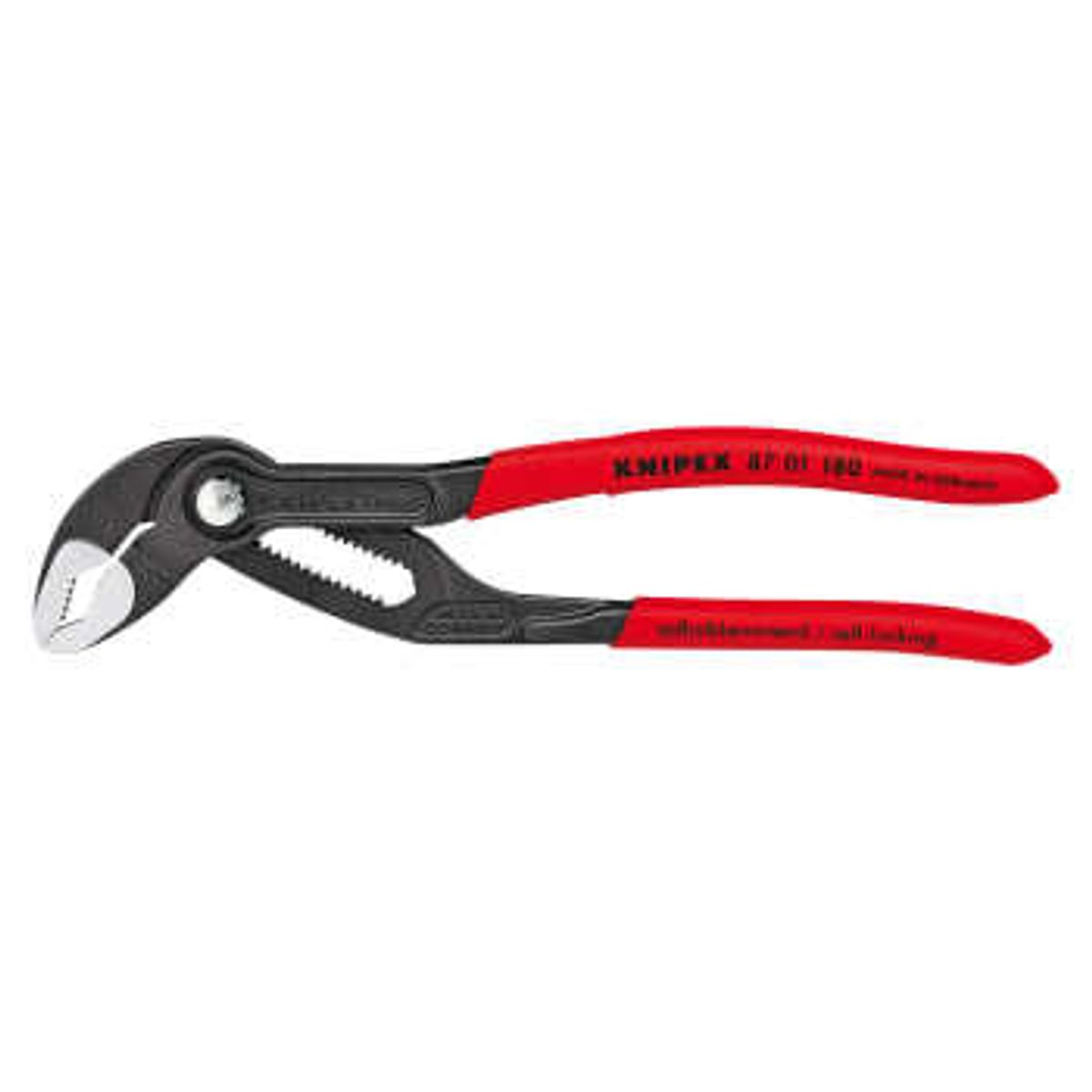 KNIPEX Cobra® vandpumpetang, fosfateret, 180 mm