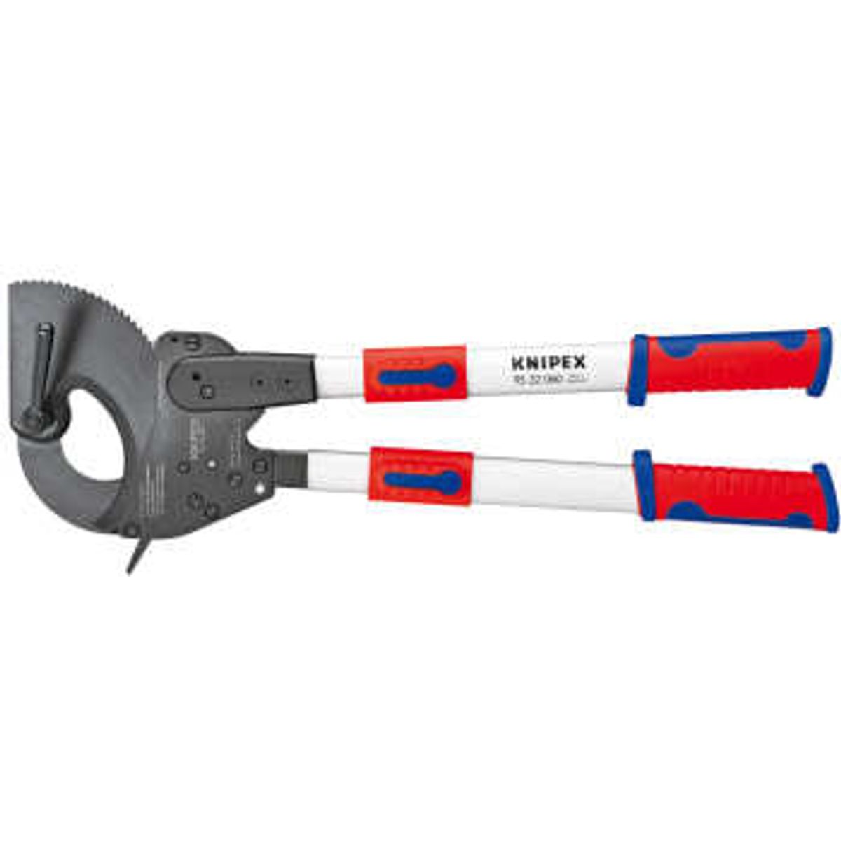 KNIPEX kabelsaks skraldeprincip med teleskopskaft, 630 mm