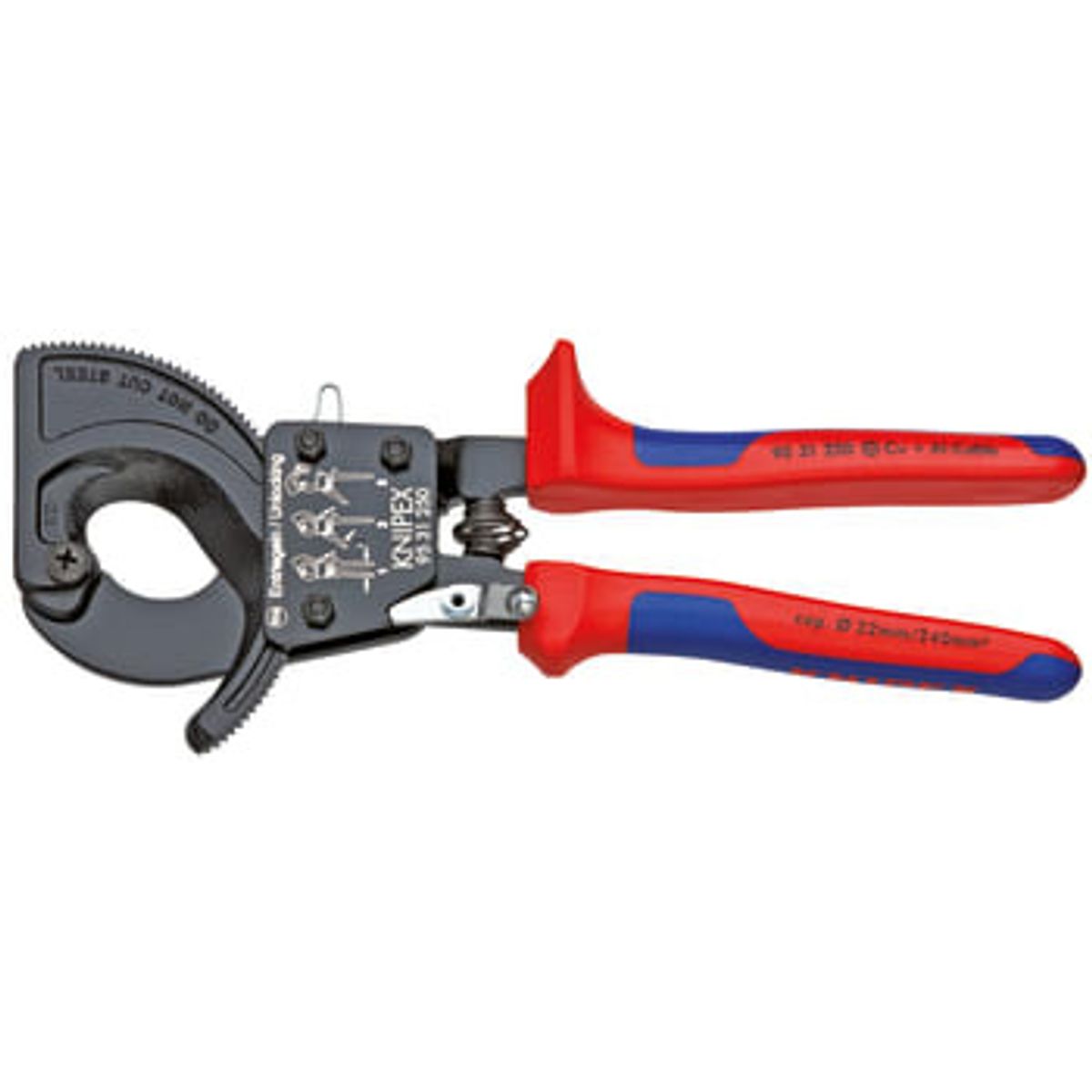 KNIPEX kabelsaks, 250 mm